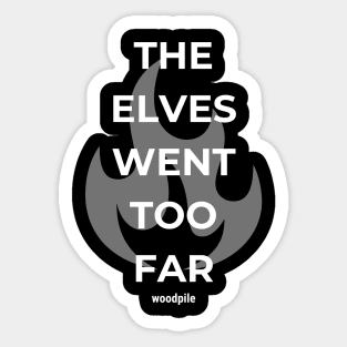 Eurovision: The elves went too far Sticker